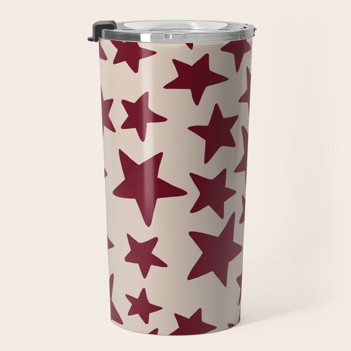 Wine Wonky Stars Travel Mug Gallery Image 3