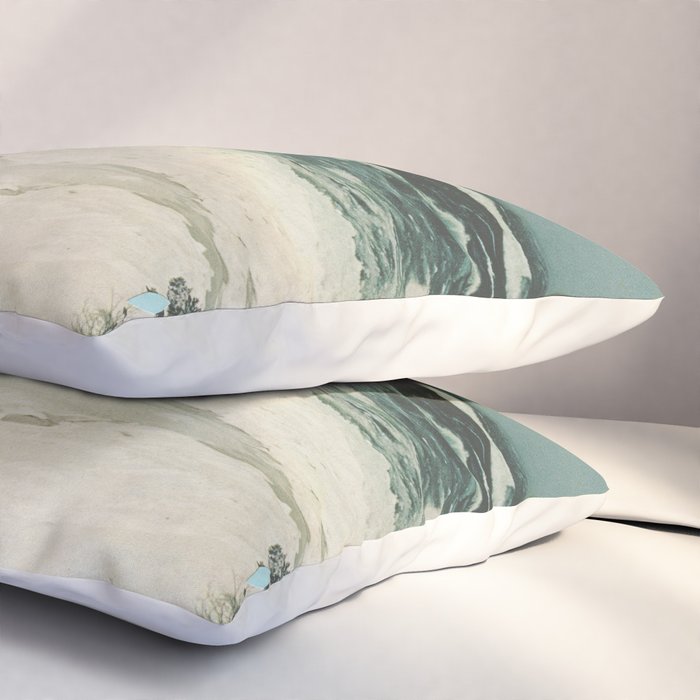Christmas Beach Pillow Sham Gallery Image 3