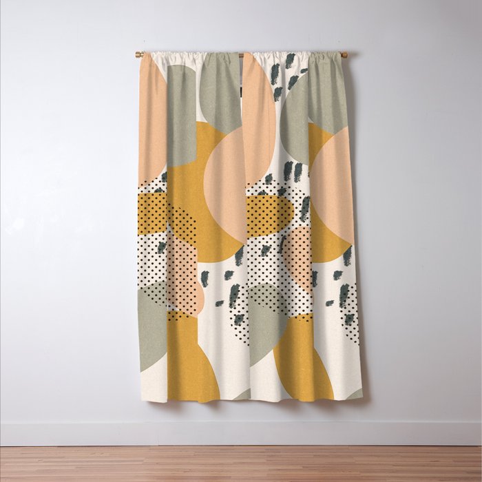 Splatter Window Curtain Gallery Image 3