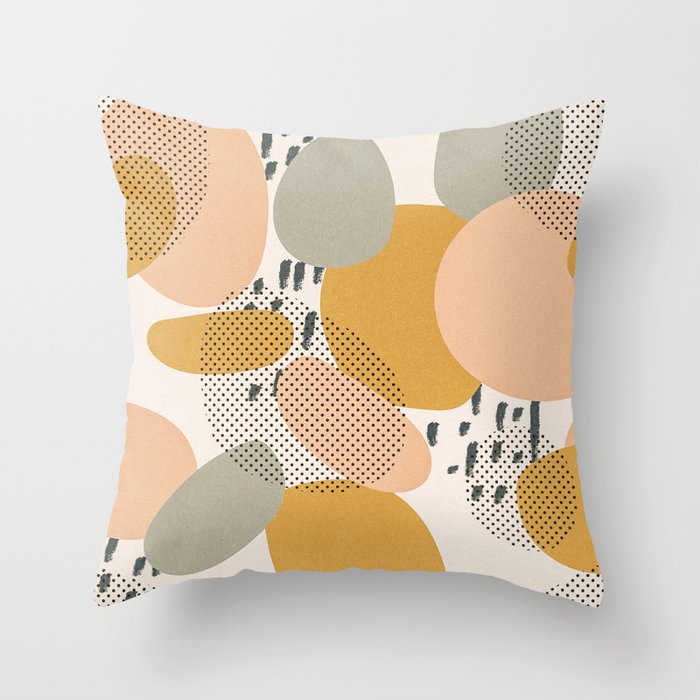 Splatter Throw Pillow Gallery Image 6