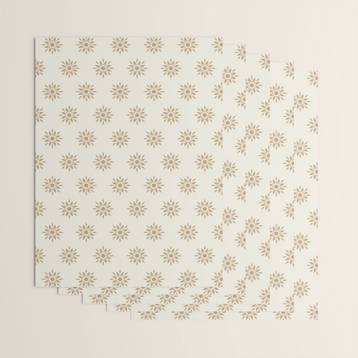 Sunburst Retro - Gold Wrapping Paper Gallery Image 3