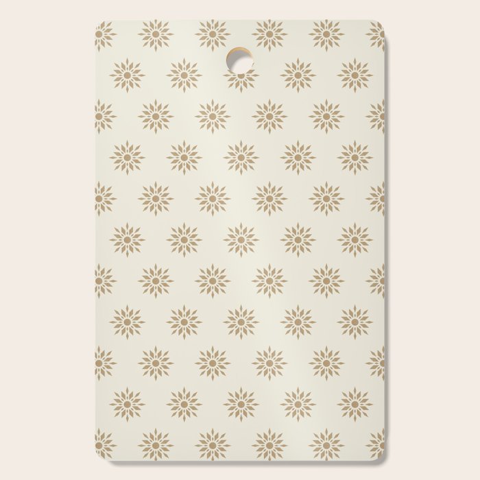 Sunburst Retro - Gold Cutting Board Gallery Image 1