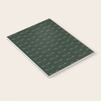 Dragonfly Pattern X Earthy Green Notebook Gallery Image 3