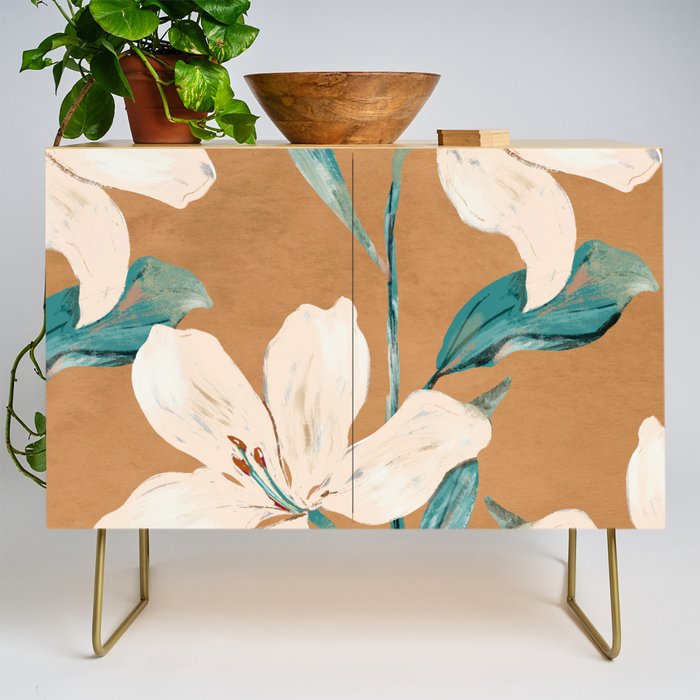 Spring Flowers 7 Credenza Gallery Image 1
