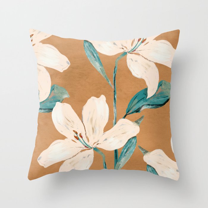 Spring Flowers 7 Throw Pillow Gallery Image 6