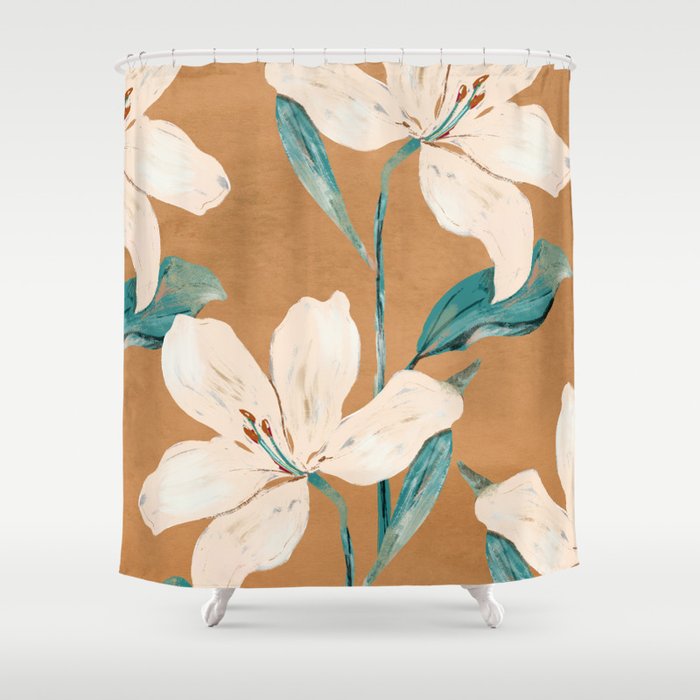 Spring Flowers 7 Shower Curtain Gallery Image 1