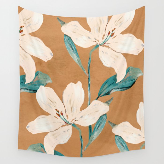 Spring Flowers 7 Wall Tapestry Gallery Image 4