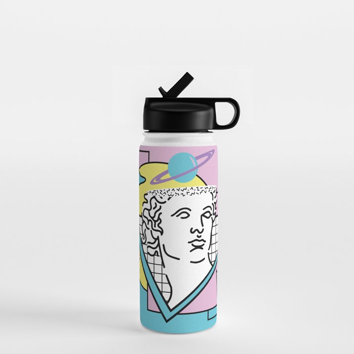 Apollo - Vaporwave - 80s Water Bottle Gallery Image 1