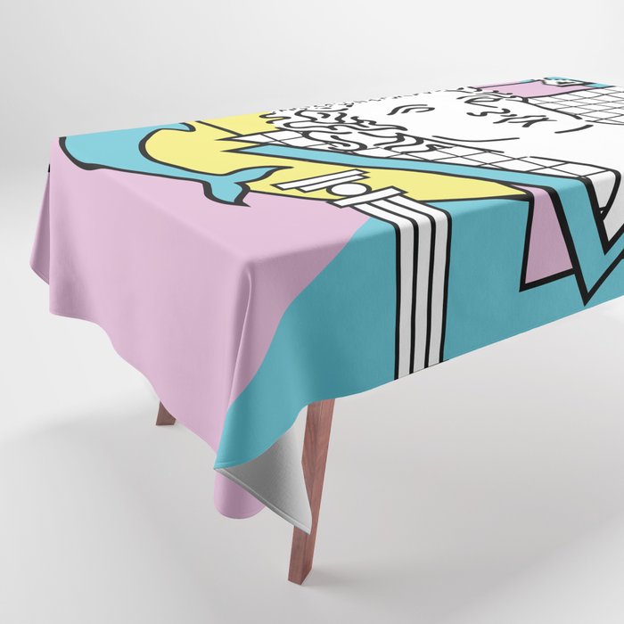 Apollo - Vaporwave - 80s Tablecloth Gallery Image 1
