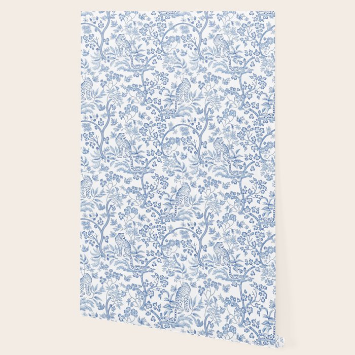 Cheetah Chinoiserie  Wallpaper Gallery Image 2