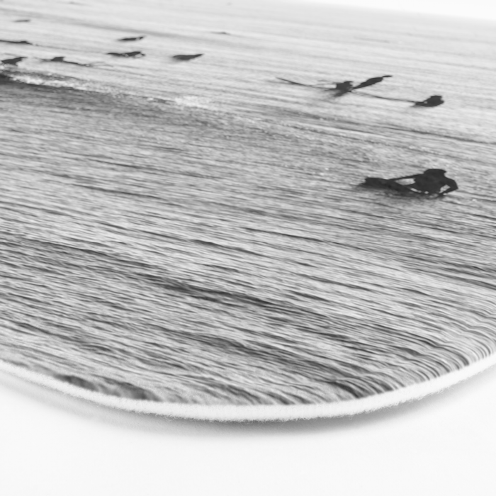Everyone Is Here - Modern Surf Photograph Bath Mat Gallery Image 3