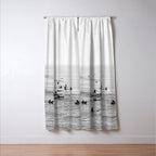 Everyone Is Here - Modern Surf Photograph Window Curtain Gallery Image 3