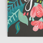 Keep on Going & Growing â Pink on Charcoal Poster Gallery Image 3