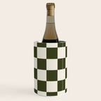 Checkered (Olive Cream) Wine Chiller Gallery Image 3