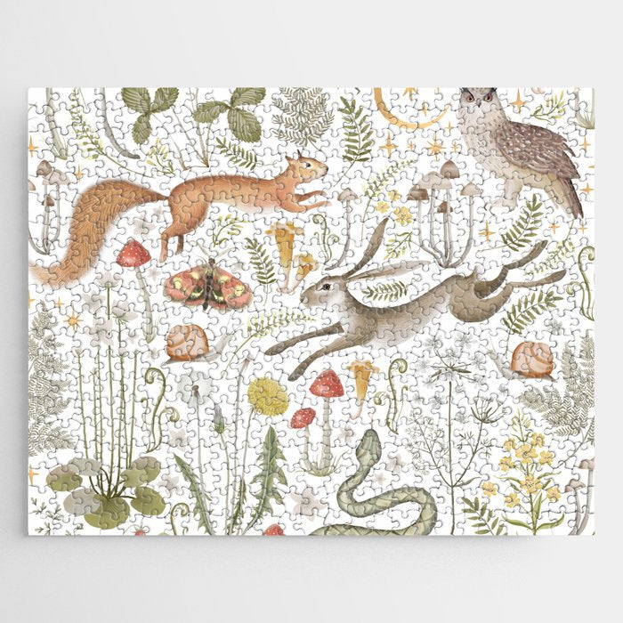 Enchanted Magical Midnight Forest V Jigsaw Puzzle Gallery Image 1