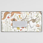 Enchanted Magical Midnight Forest V Desk Mat Gallery Image 1