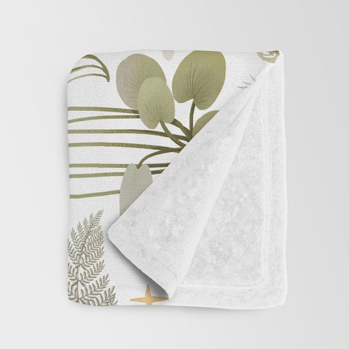 Enchanted Magical Midnight Forest V Throw Blanket Gallery Image 3