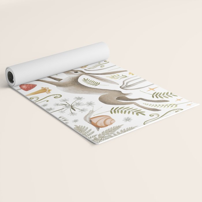 Enchanted Magical Midnight Forest V Yoga Mat Gallery Image 2
