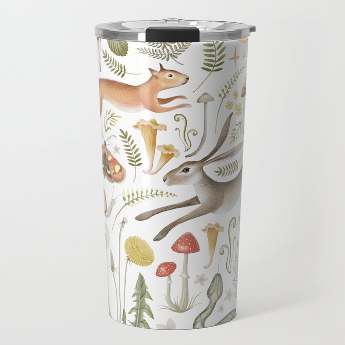 Enchanted Magical Midnight Forest V Travel Mug Gallery Image 1