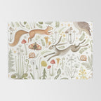 Enchanted Magical Midnight Forest V Rug Gallery Image 2