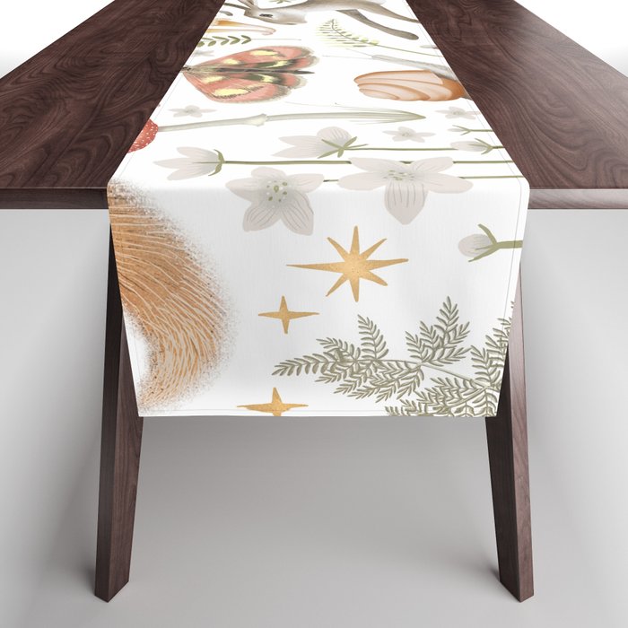 Enchanted Magical Midnight Forest V Table Runner Gallery Image 1