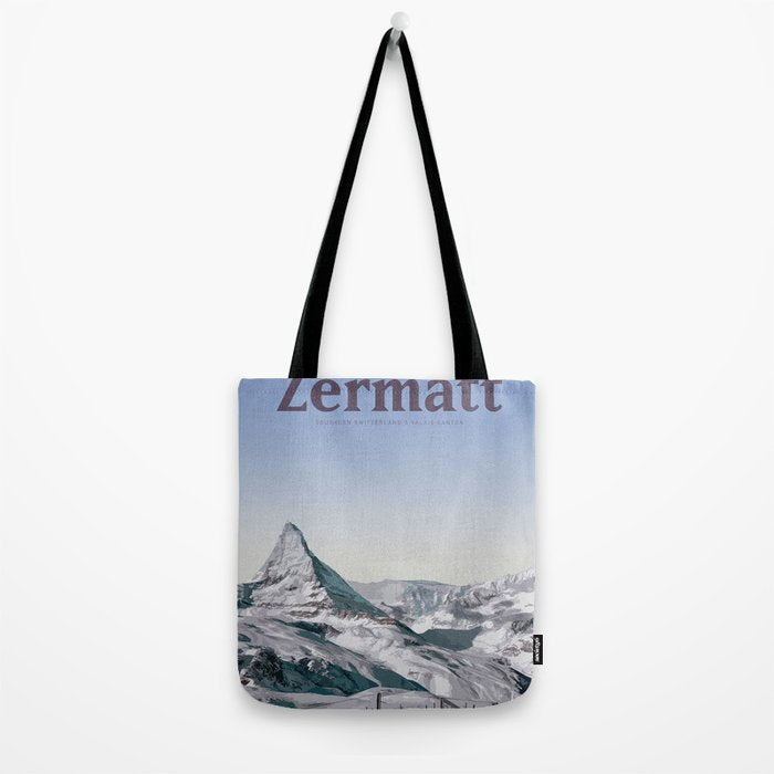 Visit Zermatt Tote Bag Gallery Image 2