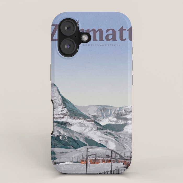 Visit Zermatt iPhone Case Gallery Image 1