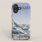 Visit Zermatt iPhone Case Gallery Image 1