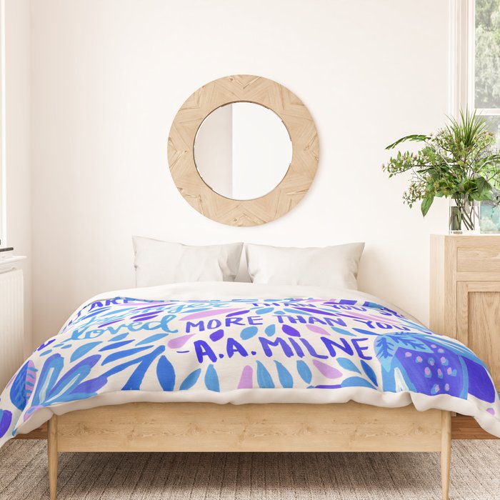 Always Remember - Indigo Palette Duvet Cover Gallery Image 3