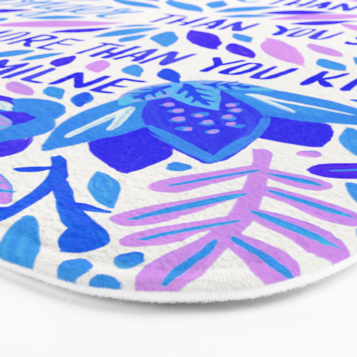 Always Remember - Indigo Palette Bath Mat Gallery Image 3