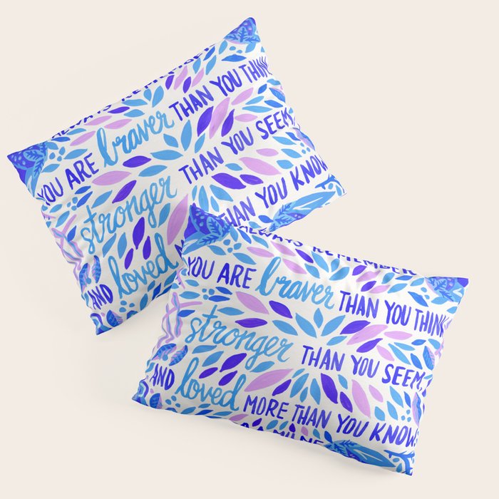 Always Remember - Indigo Palette Pillow Sham Gallery Image 3