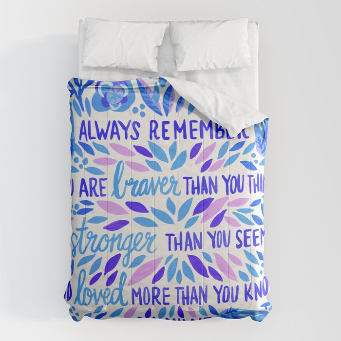 Always Remember - Indigo Palette Comforter Gallery Image 6