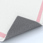 Pink Greek Key Border Rug Gallery Image 4