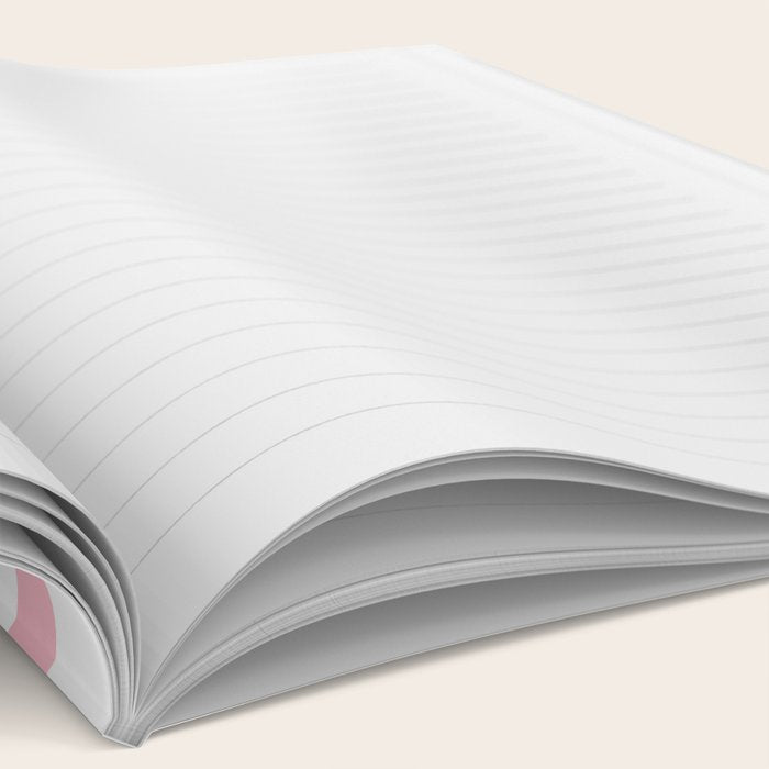 Pink Greek Key Border Notebook Gallery Image 2