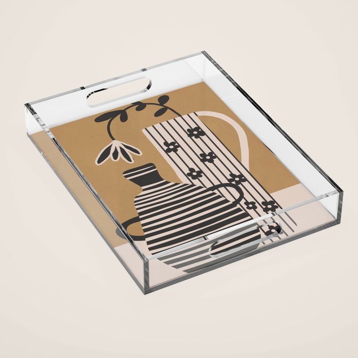 Patterned Stillness 8 Acrylic Tray Gallery Image 1