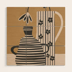 Patterned Stillness 8 Wood Wall Art Gallery Image 1