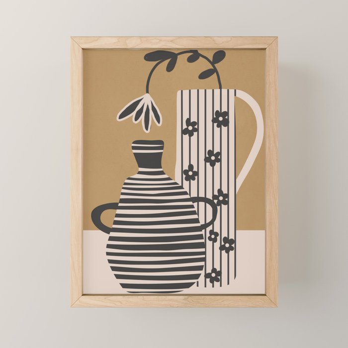 Patterned Stillness 8 Mini Art Print Gallery Image 1