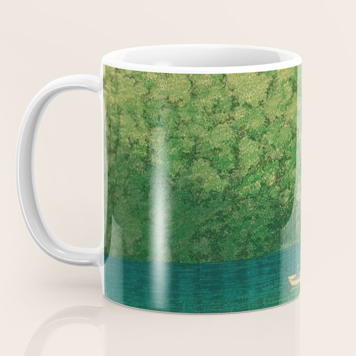 Morning at TsutanumaPond Kawase Hasui Coffee Mug Gallery Image 3