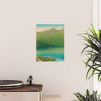 Morning at TsutanumaPond Kawase Hasui Poster Gallery Image 2