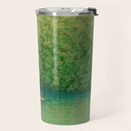 Morning at TsutanumaPond Kawase Hasui Travel Mug Gallery Image 2