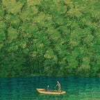 Morning at TsutanumaPond Kawase Hasui Coffee Mug Gallery Image 2