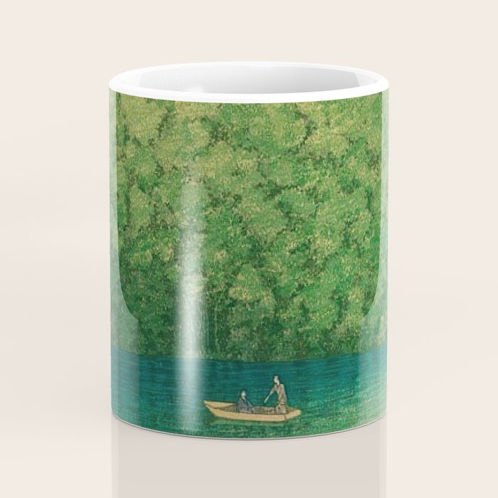 Morning at TsutanumaPond Kawase Hasui Coffee Mug Gallery Image 4