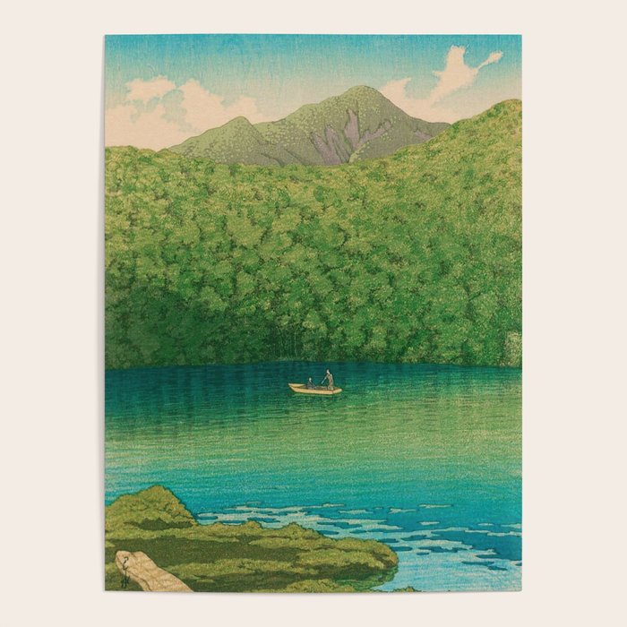 Morning at TsutanumaPond Kawase Hasui Poster Gallery Image 4