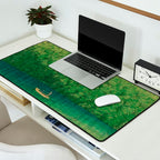 Morning at TsutanumaPond Kawase Hasui Desk Mat Gallery Image 2