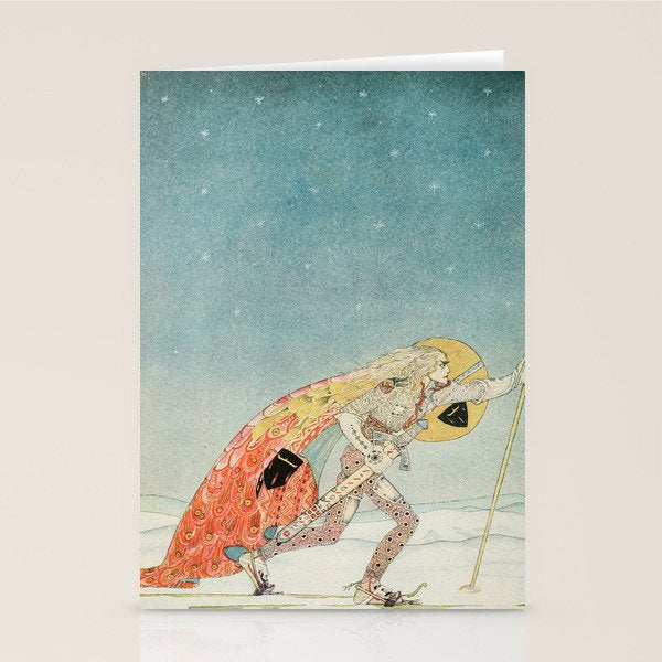 Art by Kay Nielsen from "East of the Sun and West of the Moon" (1914) Stationery Card Gallery Image 1