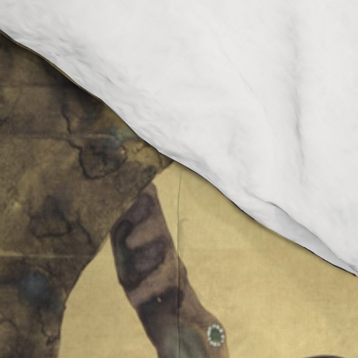 Cherry Tree Japanese Edo Period Six-Panel Gold Leaf Screen Comforter Gallery Image 4