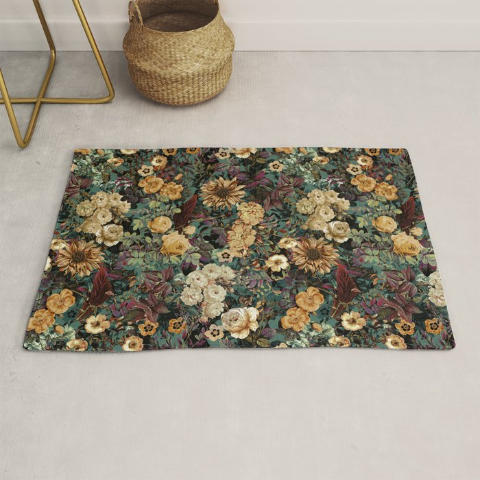 Isolated Blooms Rug Gallery Image 1