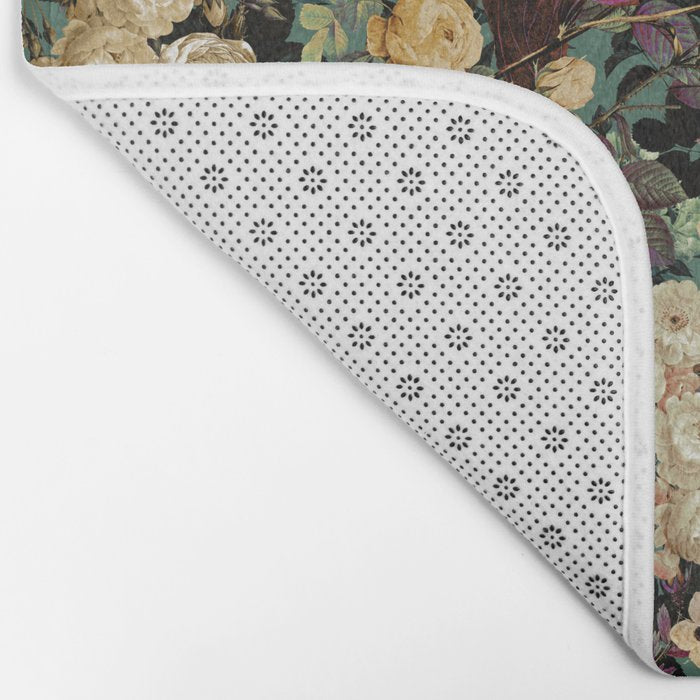 Isolated Blooms Bath Mat Gallery Image 2