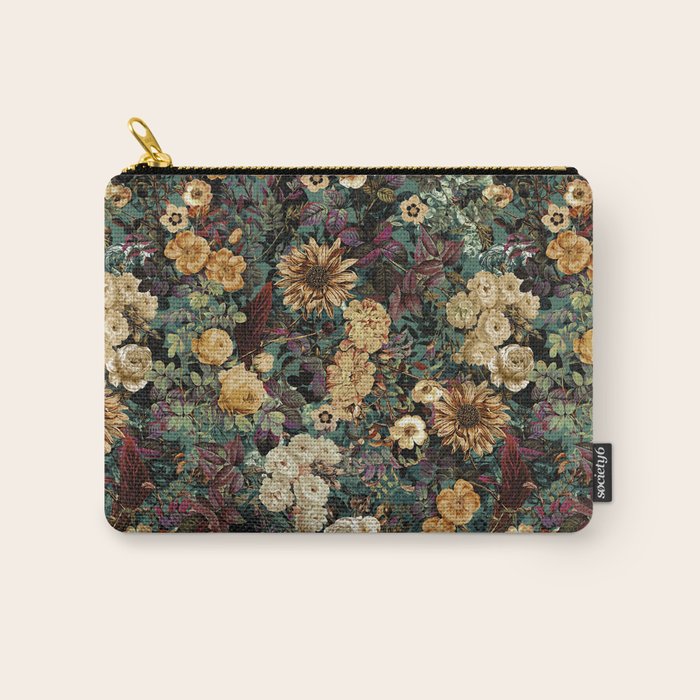 Isolated Blooms Carry All Pouch Gallery Image 1
