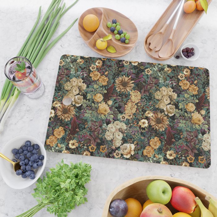Isolated Blooms Cutting Board Gallery Image 2